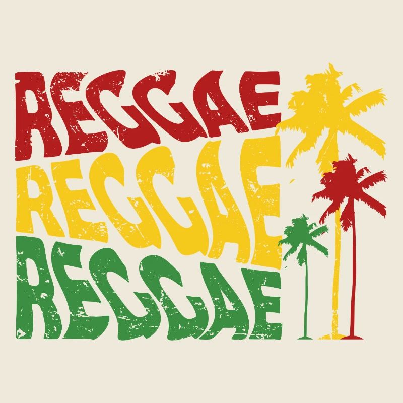 Reggae Palm Trees