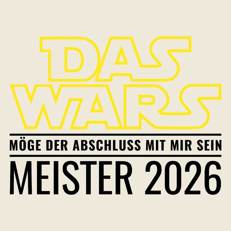 Meister 2026 Das wars Möge Abschluss mit mir sein