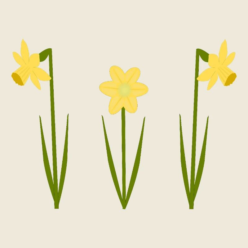 Anniversaire de mars Fleurs de naissance Jonquilles en fleurs