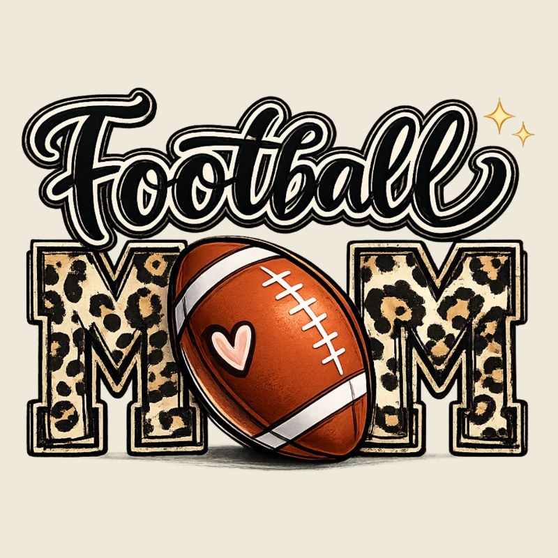 Leopard-Fußball-Muttertags-Trikot