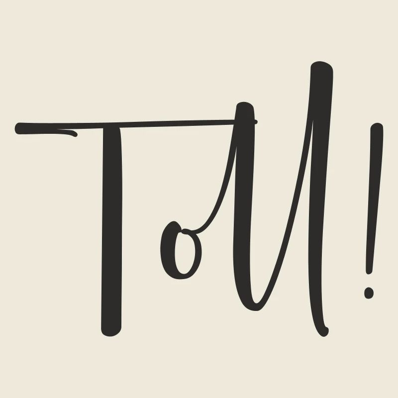 Toll – Calligraphy Textdesign