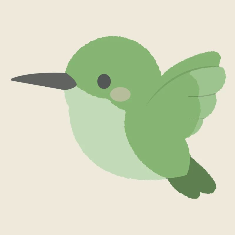Colibri Vert Minimal
