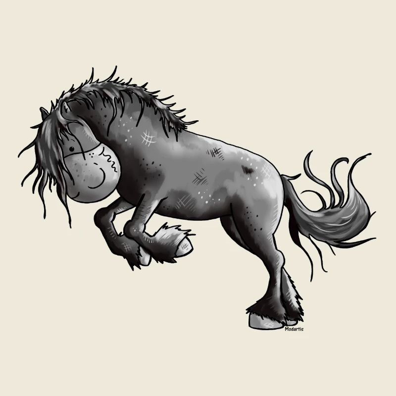 Wilder Friese - Pferd
