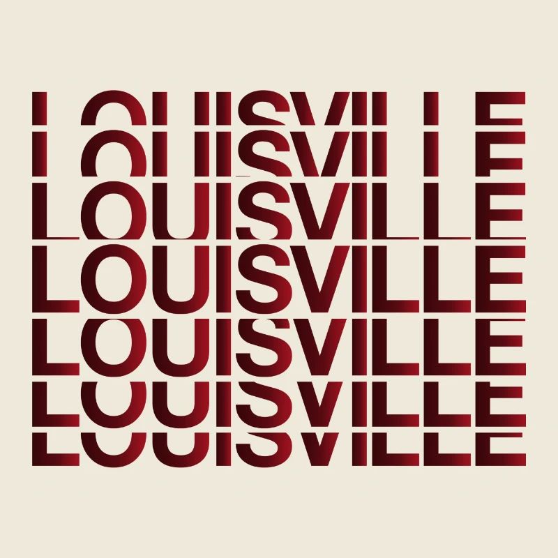 Louisville Grid Neon Typeface