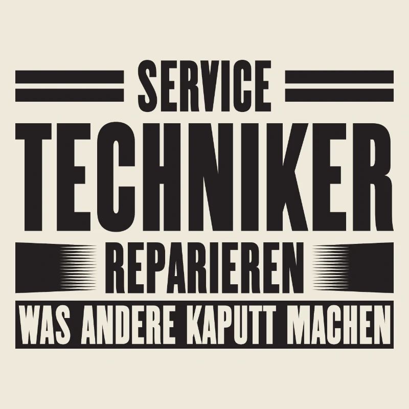 Servicetechniker Support Lösung Spruch Service
