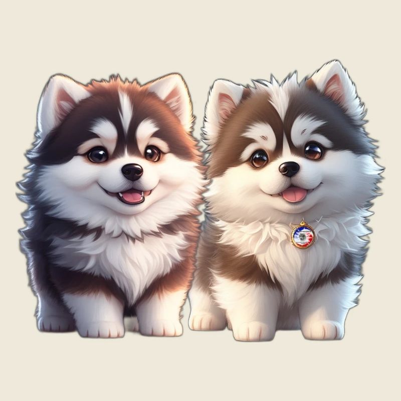 chiots malamutes