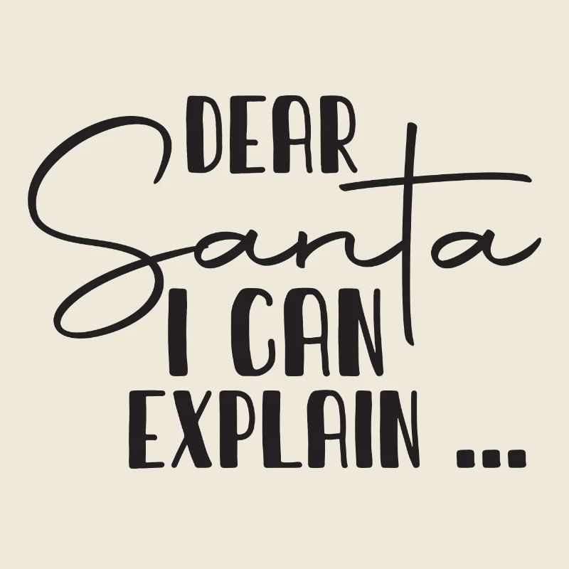 Dear Santa I Can Explain