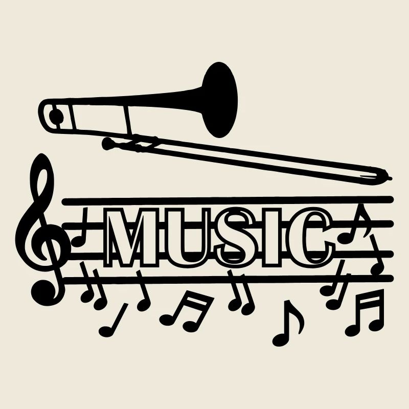 Logo de la musique du trombone
