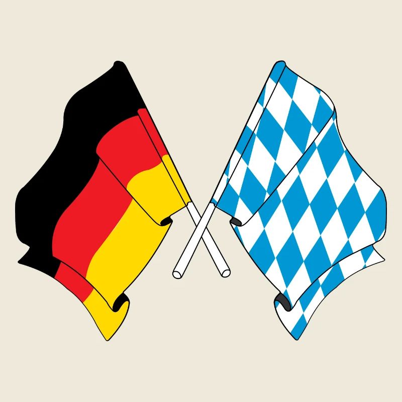 Flagge Deutschland, Bayern