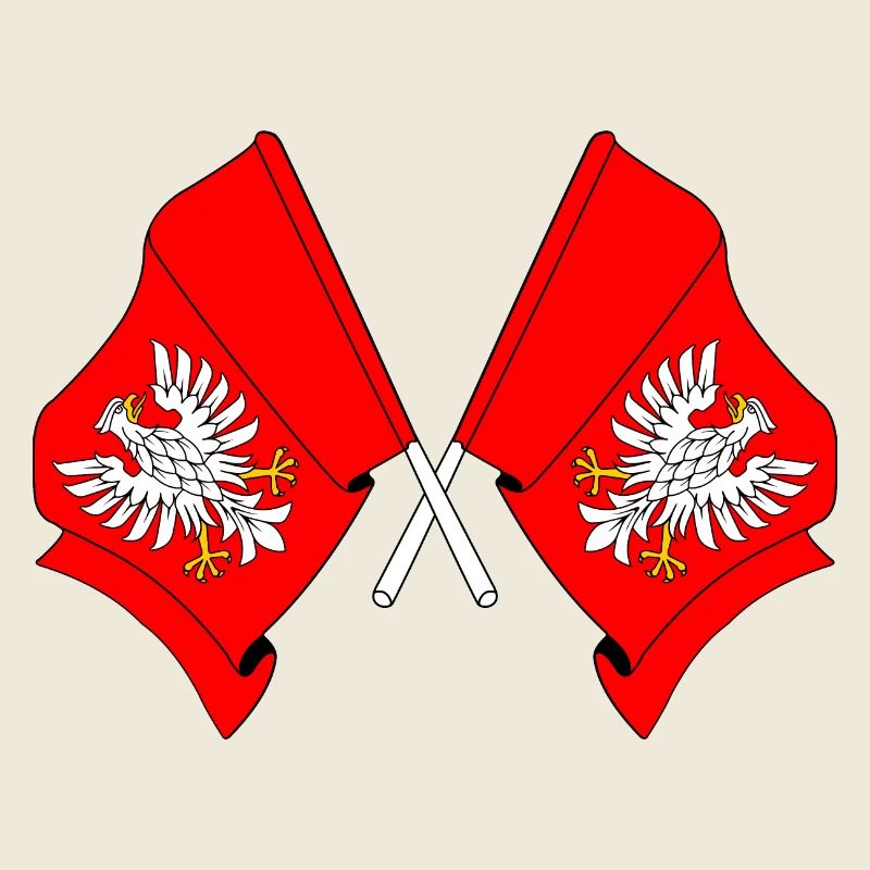 Two flags Masovia