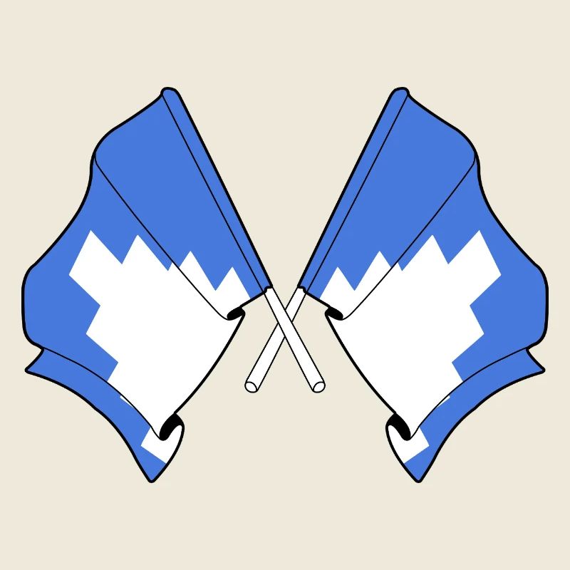 Deux drapeaux croisés d’Akershus