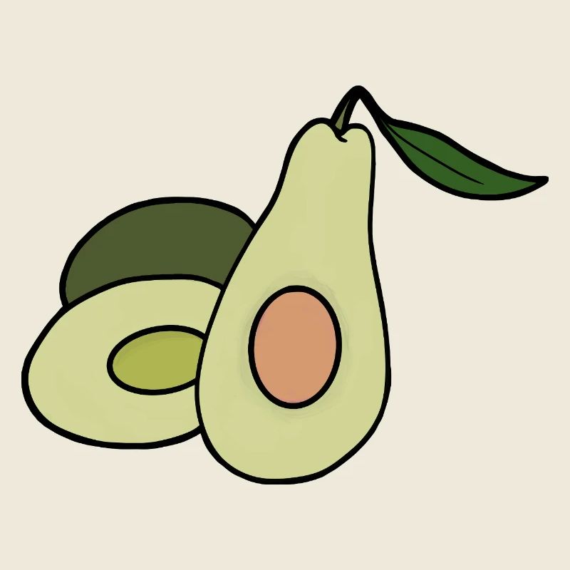 Leckere Frucht-Avocado