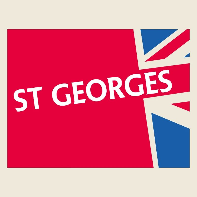 Buntes Union Jack-Design