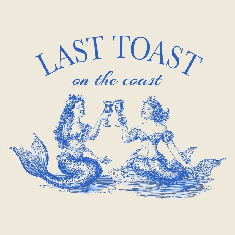 Dernier toast sur la côte - bachelorette disant
