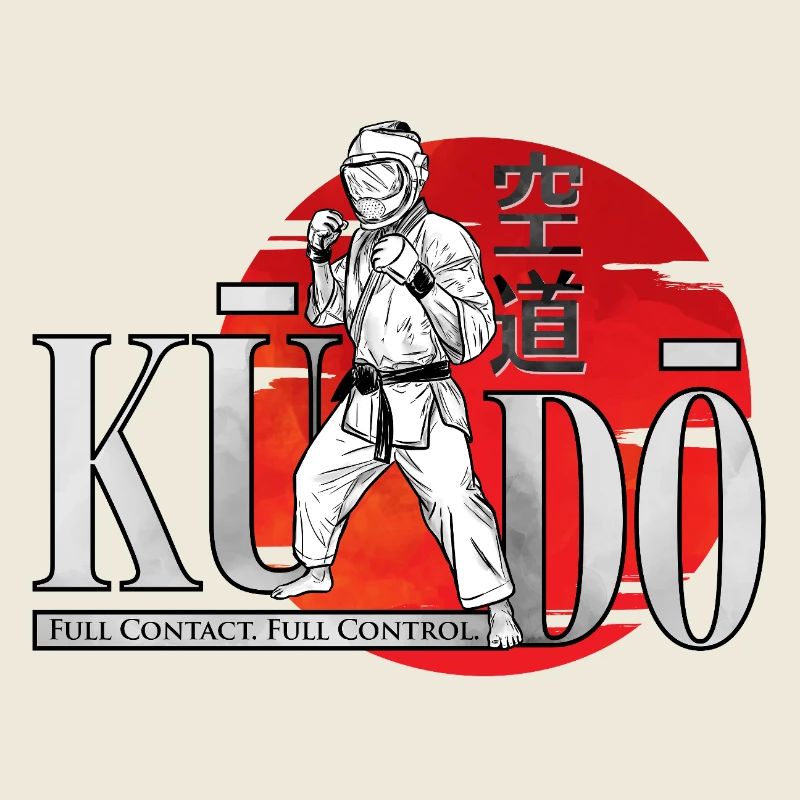 Kudo-Kämpfer-Stehendes-Design