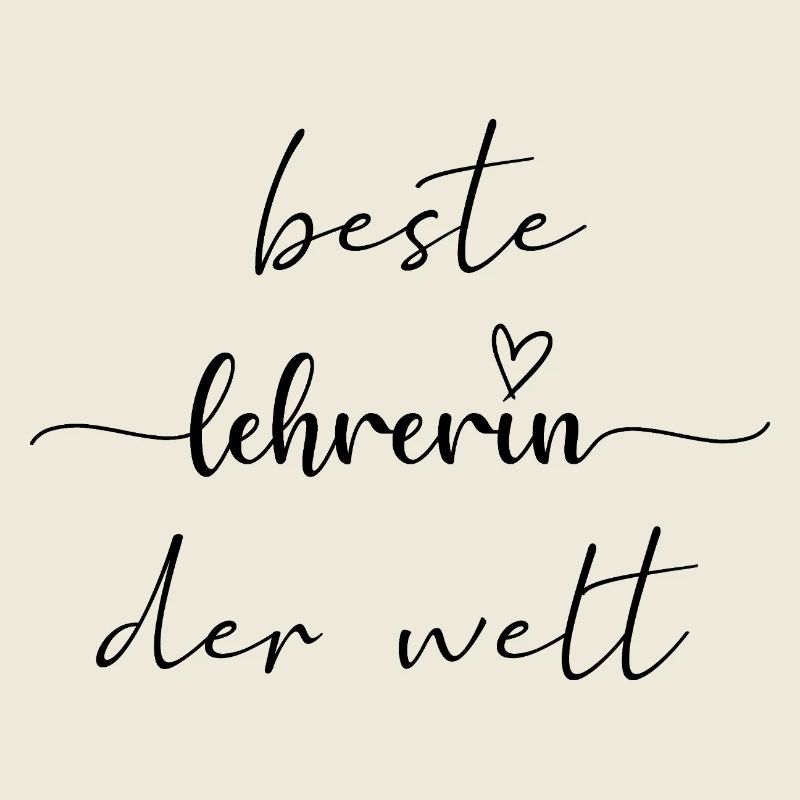 Beste Lehrerin Der Welt Beruf Geschenkidee