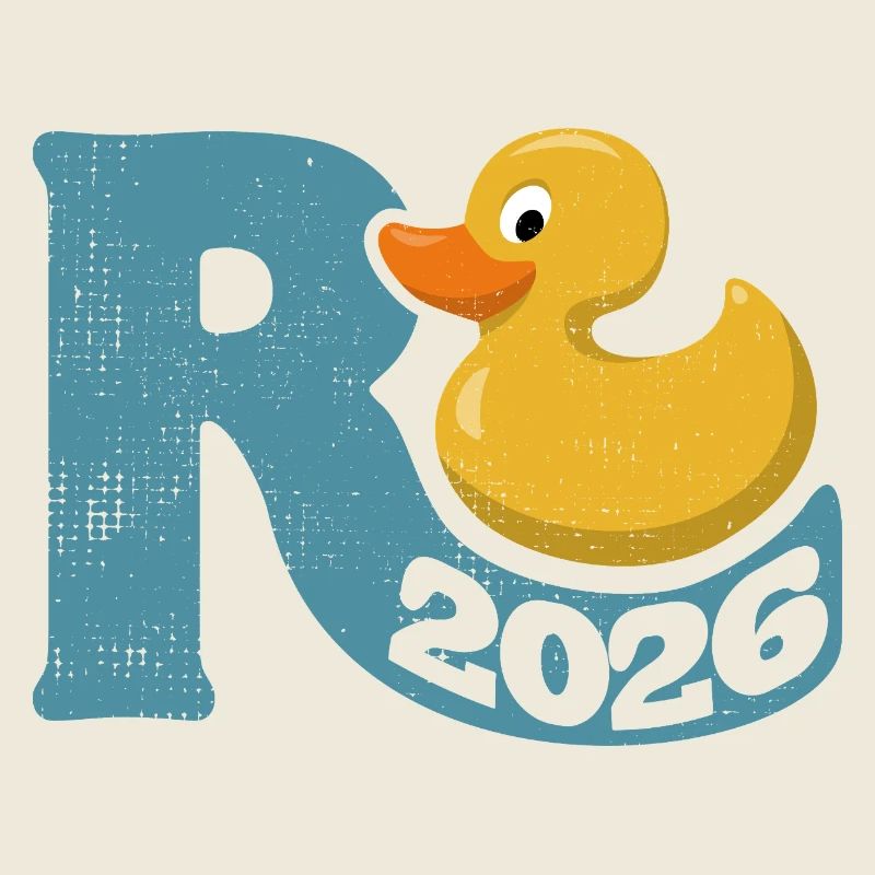 Gummiente Rente 2026 - Ruhestand - Pension