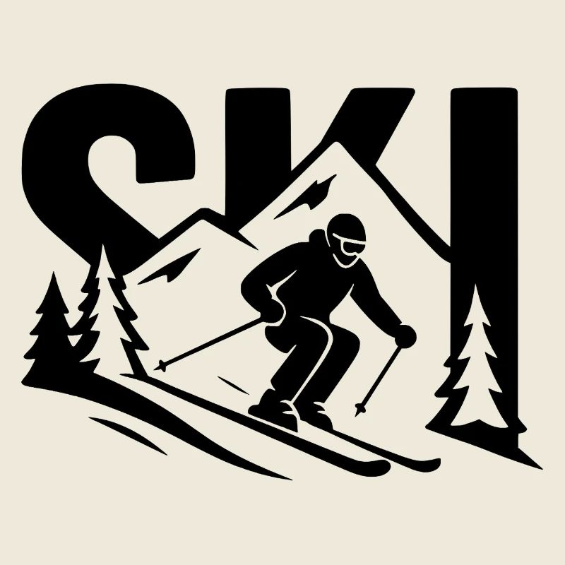 Ski Slope Mountain Design