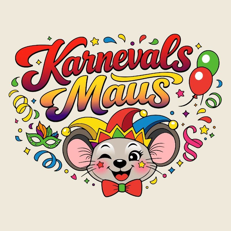 Karnevals Maus Fasching Kostüm
