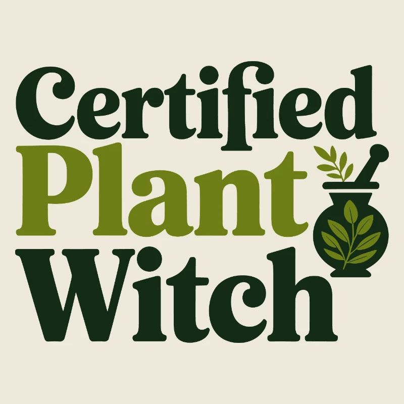 Équipement professionnel de sorcière végétale certifiée Herbalist
