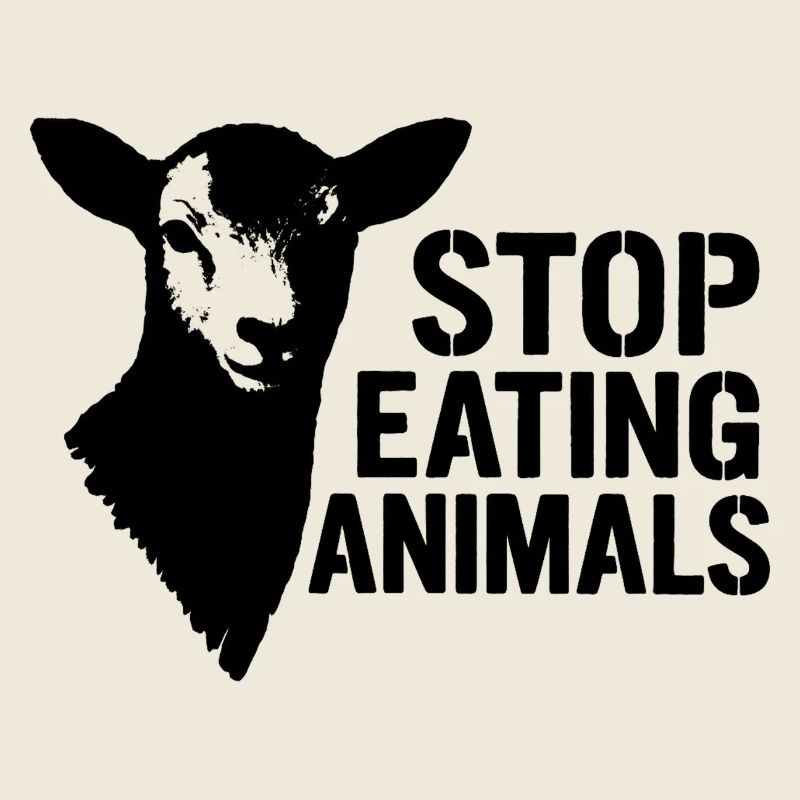 Alpaca Stop Eating Animals