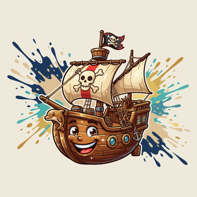 Lachendes Piratenschiff Abenteuer