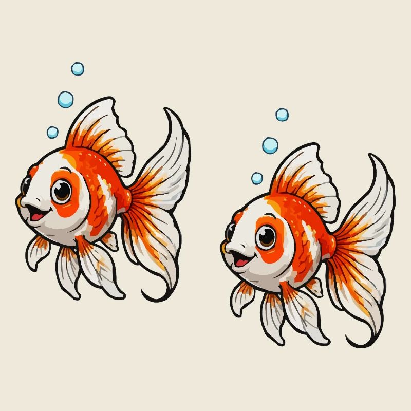 Goldfische Comic