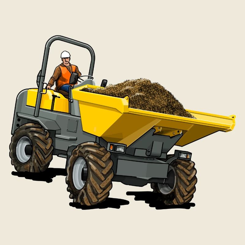 Dumper, benne avant