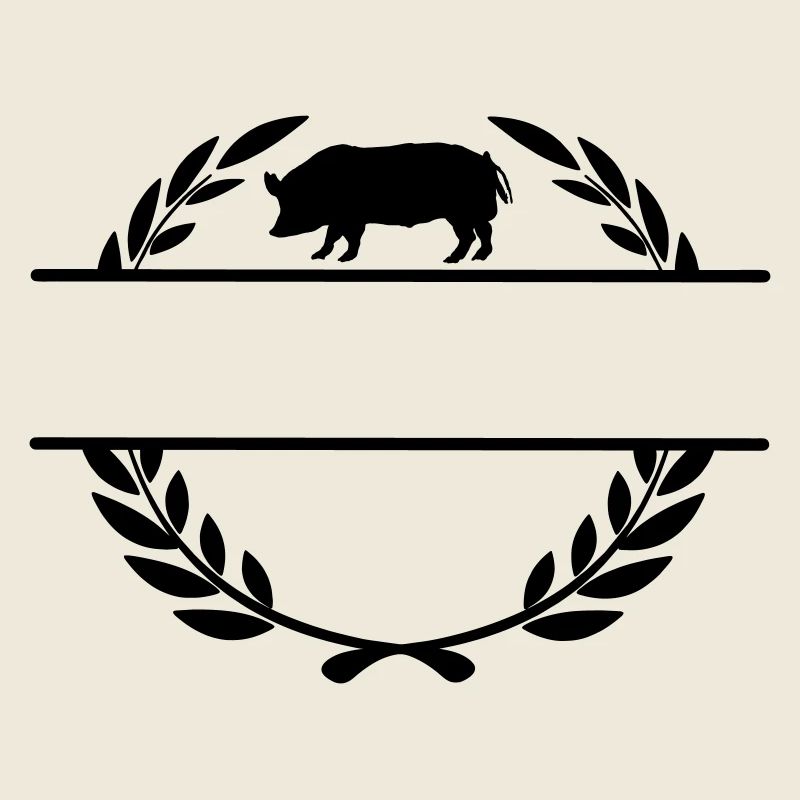 Fier du cochon de l’agriculteur