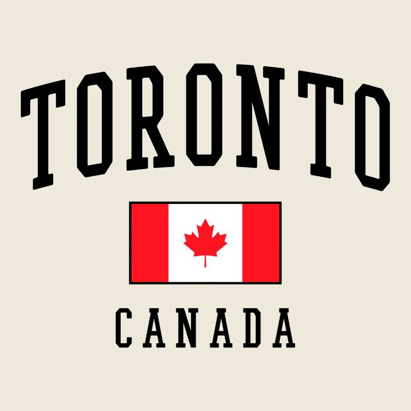 Idée cadeau pour le design du drapeau du Canada à Toronto