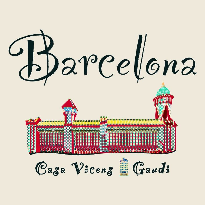 Barcelona, A. Gaudí, Casa Vicens, Spain