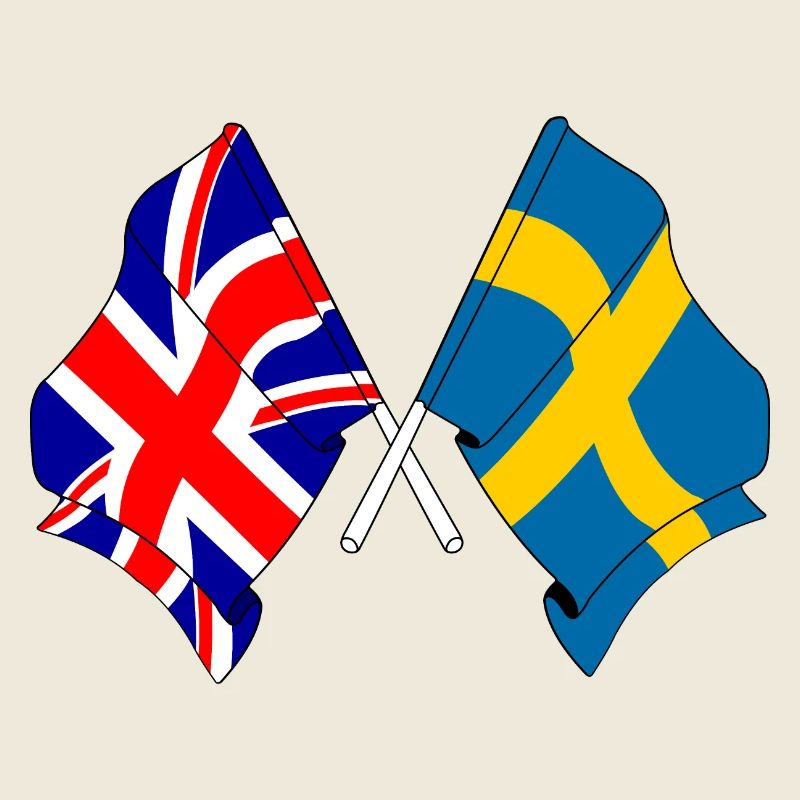 DrapeauAngleterre, drapeau Suède