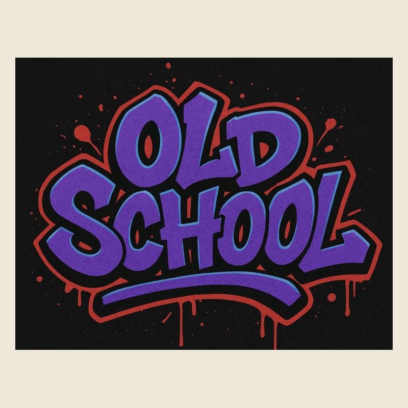 Old School Graffiti Lettering