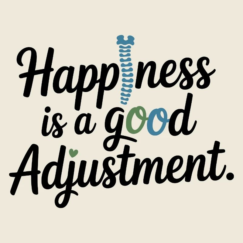 Chiropractor Happiness Is A Good Adjustment Expert