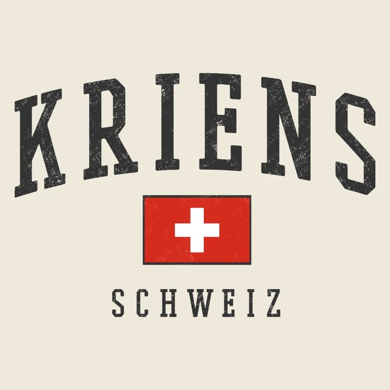 Kriens Schweiz Logo Swissflag