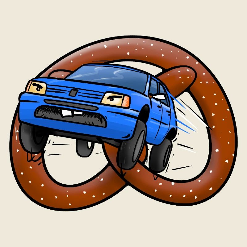 Pretzels on wheels