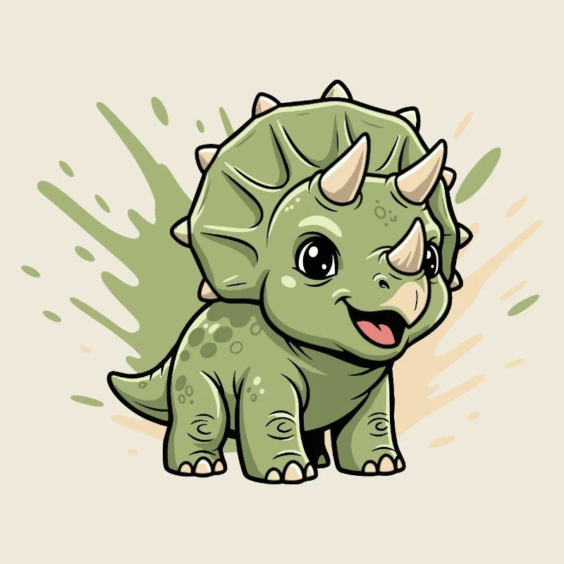 Petit Tricératops Dino