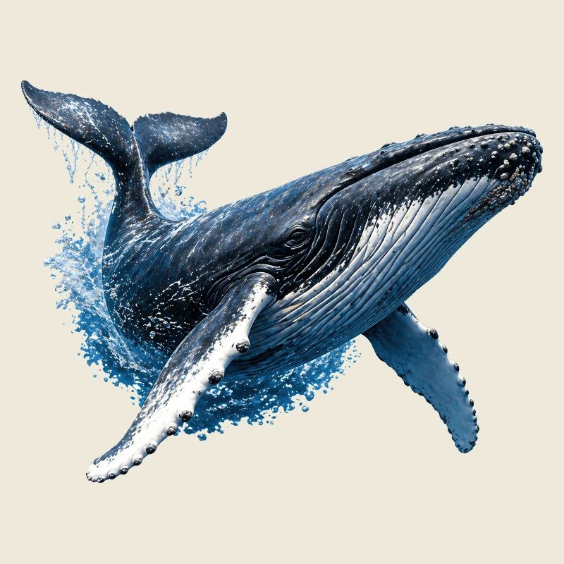 Humpback Whale – Ocean Illustration