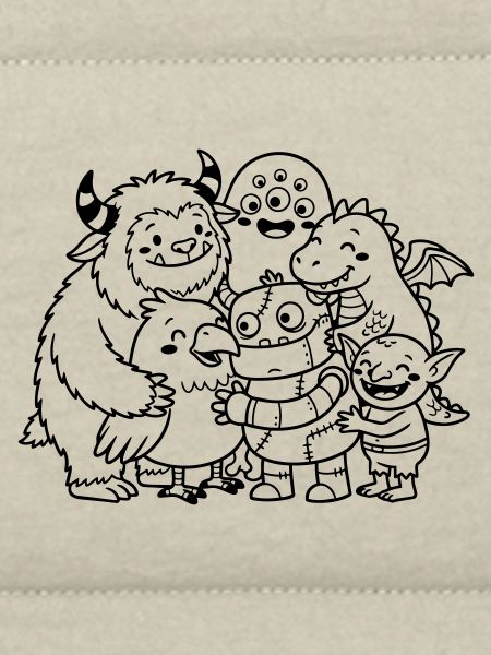 Monster niedlich