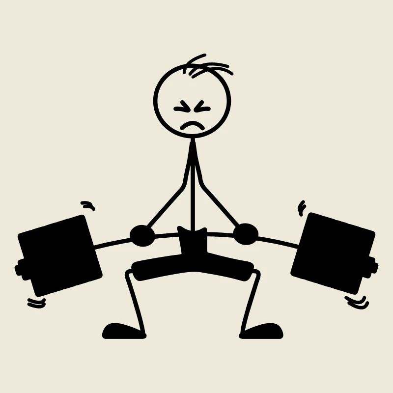 Weight training weight lifts logo, emblem