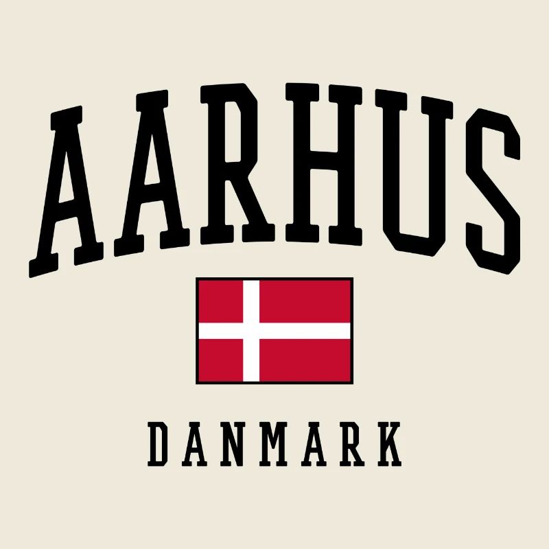 AARHUS DANMARK – Denmark Flag Design