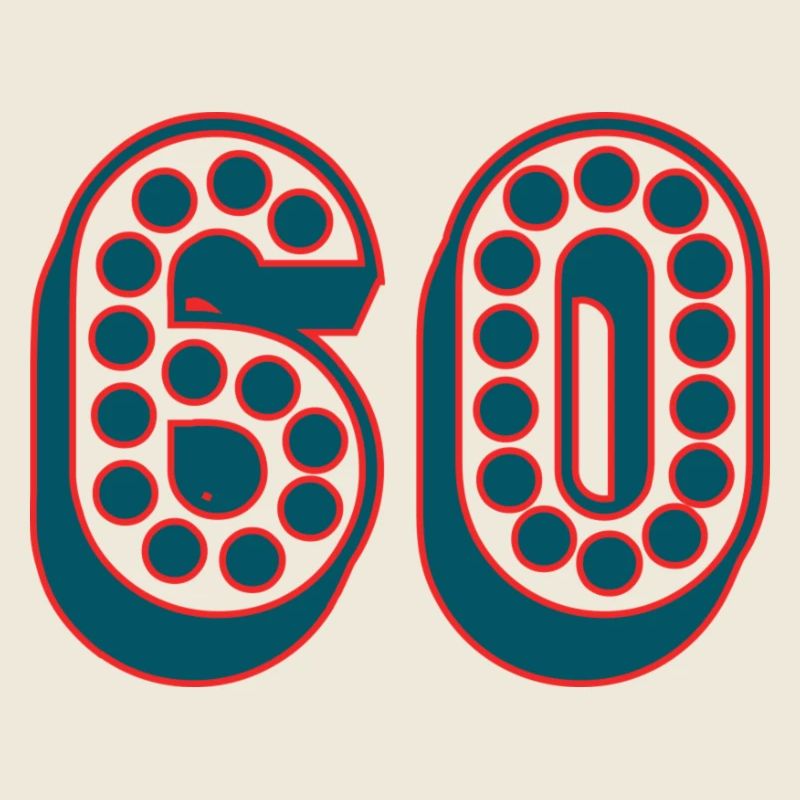 60. 60 ANS. 60e ANNIVERSAIRE. ANNIVERSAIRE 60 ANS.