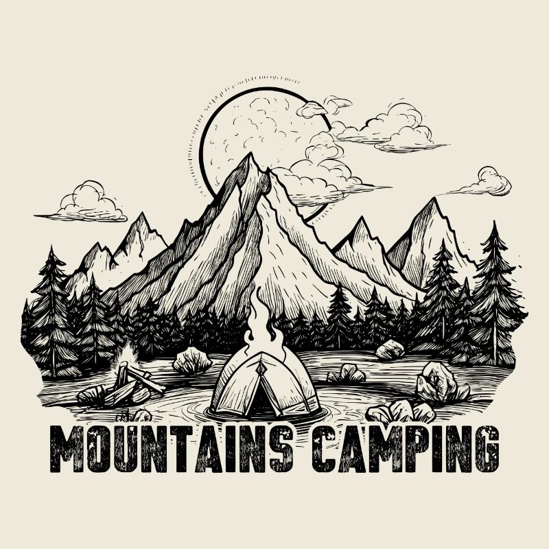 Camping en montagne