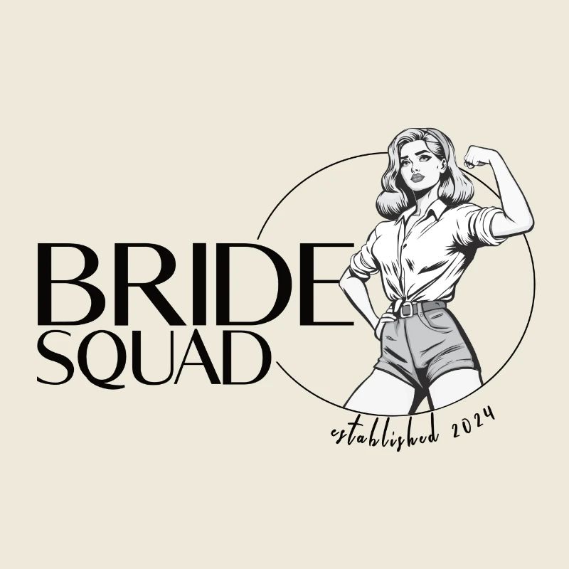 Bride squad - Bachelorette Junggesellinnen Party