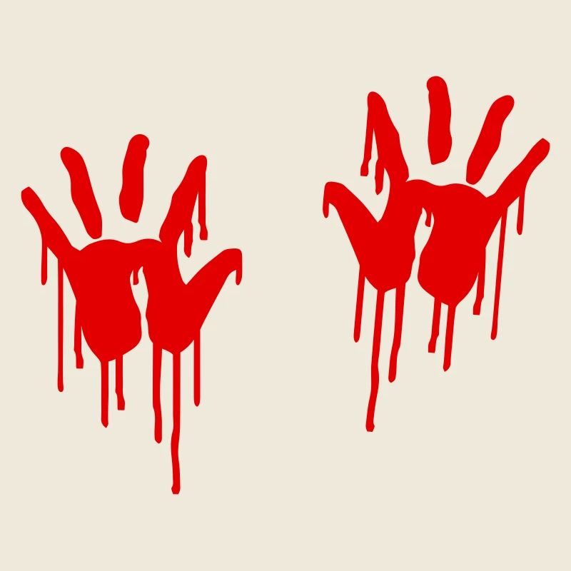 Blutige Hand