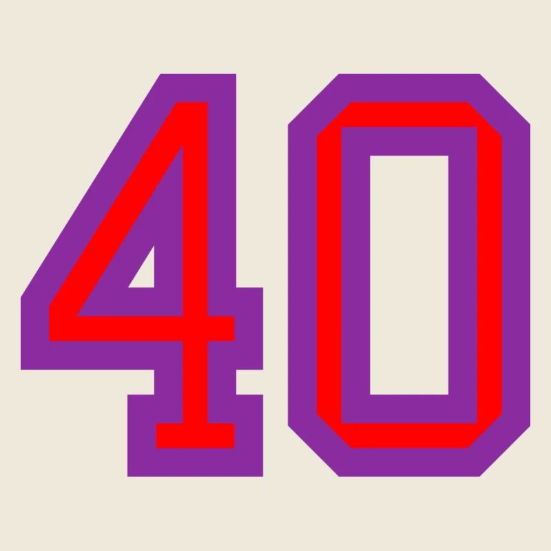 40. 40 YEARS. 40th ANNIVERSARY. 40 YEARS ANNIVERSARY.