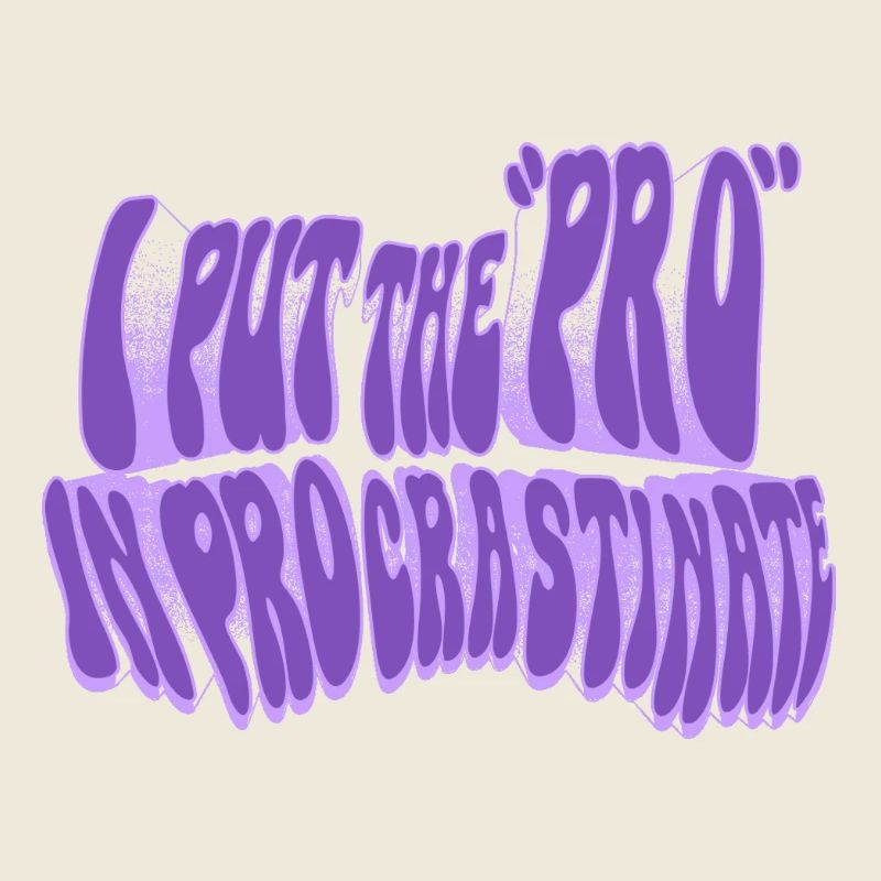 Pro de la procrastination