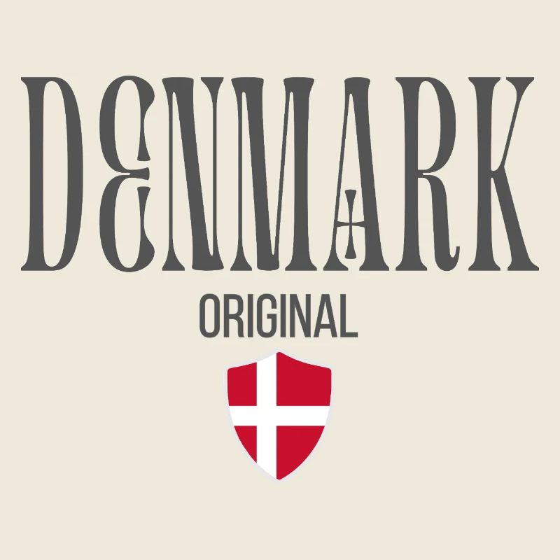 Dänischer Stolz, minimalistisches, elegantes Design
