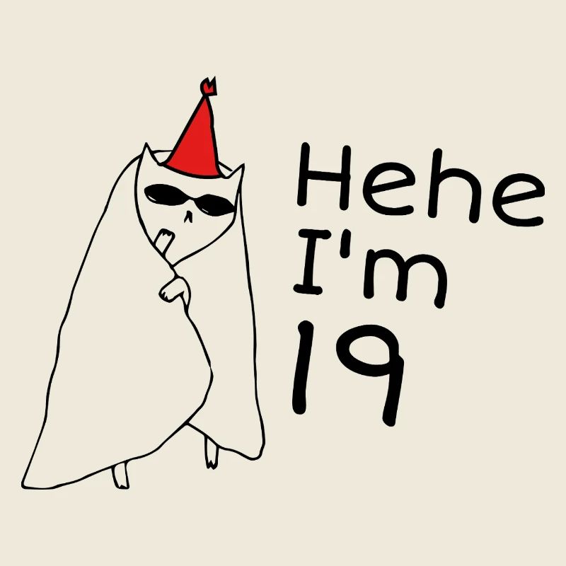 19 ans anniversaire - Cadeau 19e anniversaire