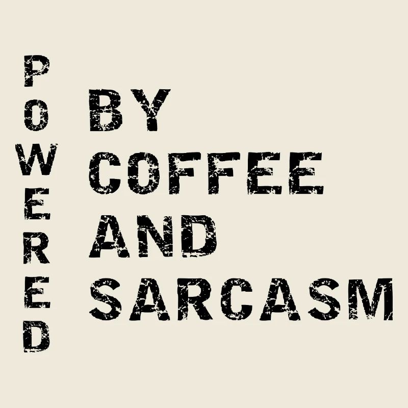 Angedreven von Kaffee und Sarkasmus